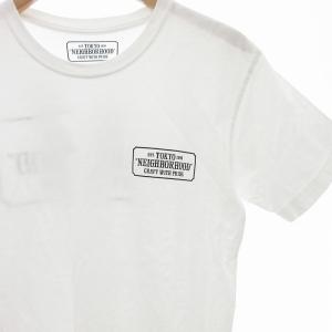 NEIGHBORHOOD 20SS BAR&SHIELD/C-TEE.SS バー アンド シールド Tシャツ カットソー 半袖 ロゴ