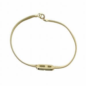 Christian Dior ブレスレット バングル アクセサリー CD ロゴ ゴールドカラー 金色 GY18 /MQ OH