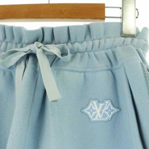 LOUIS VUITTON 23AW ショートパンツ ロゴ刺繍 S ライトブルー