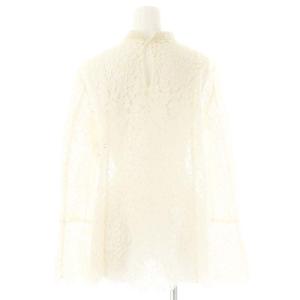 Loulou Willoughby 25SS パールネックレースブラウス 2 アイボリー /MI OS