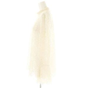 Loulou Willoughby 25SS パールネックレースブラウス 2 アイボリー /MI OS