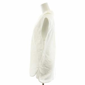 MARNI 21SS シャツ ブラウス ノースリーブ スキッパー 42 白 ホワイト TTMA0147A0 /AN21