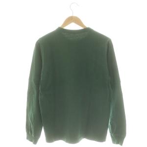 sacai 23SS クルーネックカットソー Tシャツ ロンT 長袖 ロゴ 2 緑 グリーン 黄色 イエロー 23-0467S