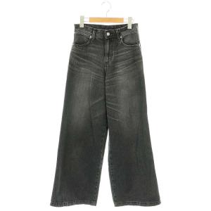 KINKY JEANS 24AW デニムワイドパンツ XS ブラック