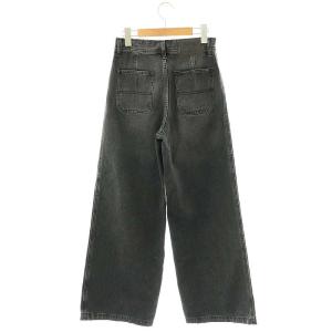 HYSTERIC GLAMOUR KINKY JEANS 24AW デニムワイドパンツ XS ブラック