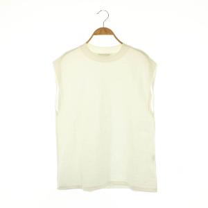 23SS ノースリーブ カットソー プルオーバー LAppartement取り扱い 8 ホワイト /HK