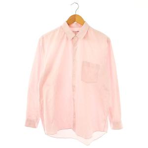 WIDE CLASSIC SHIRTS シャツ 長袖 M ピンク CDGS1PL /DF OS