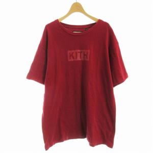 Tシャツ カットソー 半袖 大きいサイズ XXL 赤 レッド 140659 /EE