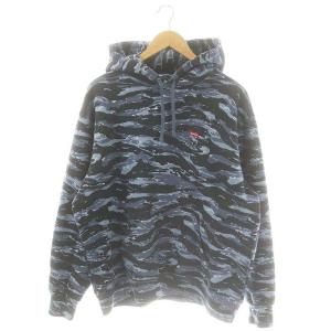 24AW small box hooded sweatshirt camo