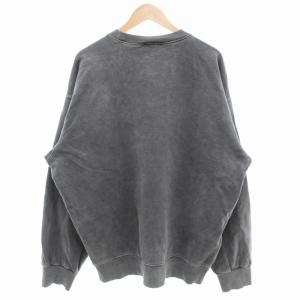 Carhartt ダブリューアイピー WIP トレーナー スウェット プルオーバー 染め加工 ロゴパッチ ワンポイント ロゴ
