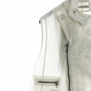 JULIUS 22AW マルチポケット ジレ ナイロン 3 グレー 787VEM1