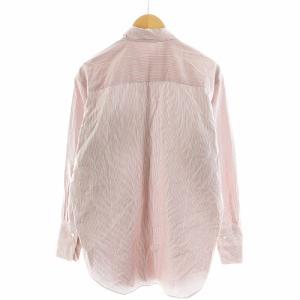 AURALEE 23SS FINX STRIPE SHIRT シャツ 長袖 ストライプ 1 赤 レッド A23SS01DS