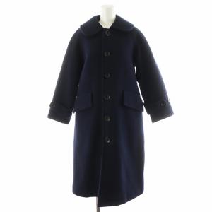 AD2017 ステンカラーコート S ネイビー TT-C009
