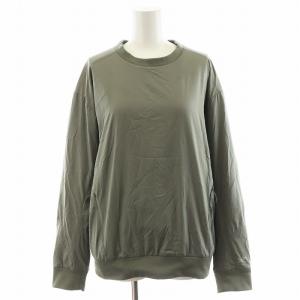 atrel crew neck pullover M カーキ 29597