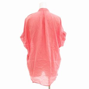 JOURNAL STANDARD L'ESSAGE 美品 シャツ ブラウス キーネック 半袖 ピンク /AE