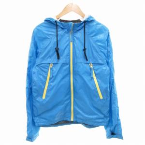 マウンテンパーカー ナイロンジャケット ジップアップ 裏メッシュ 48 水色 ライトブルー /GV