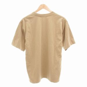 MONKEY TIME 美品 Tシャツ クルーネック 刺繍 半袖 S ベージュ /AE