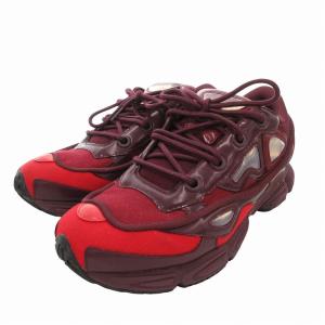 adidas RAF SIMONS OZWEEGO ローカットスニーカー ワインレッド 27cm