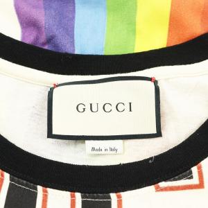 GUCCI Tシャツ UFO ドラゴン XS ベージュ 476035