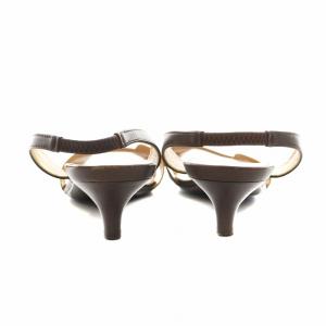 HERMES ナイト サンダル 36.5 ブラウン