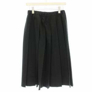 BLACK COMME des GARCONS AD2009 プリーツスカート 1D-S002 ウール S ブラック