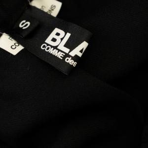 BLACK COMME des GARCONS AD2009 プリーツスカート 1D-S002 ウール S ブラック