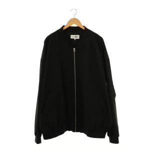 MM6 24SS SPORTS JACKET MA-1 52 ブラック