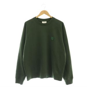 スウェット ボールド フォックスヘッド トレーナー 長袖 M グリーン /SY OS