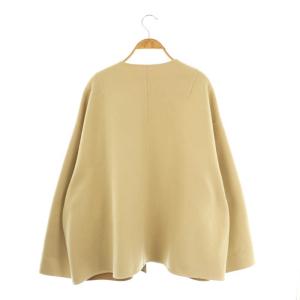 AURALEE SUPER FINE MELTON NO COLLAR BLOUSON 0