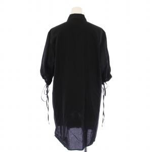 Y's ヨウジヤマモト CELLULOSE VIYELLA FRONT TUCKED BLOUSE セルロースビエラフロントタックブラウス