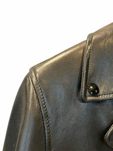 SAINT LAURENT PARIS ライダースジャケット ブラック 48 397291