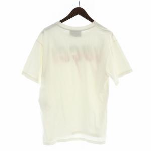 GUCCI ブレード Tシャツ カットソー 半袖 ロゴ プリント オーバーサイズ S 白 ホワイト GY18 /MQ