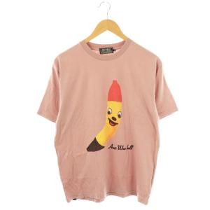 24SS HYSTERIC BANANA Tシャツ カットソー 半袖 M ピンク /AT OS SH