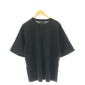 sacai 23SS サイドボタンクルーネックTシャツ カットソー 半袖 2 ブラック /HK OS GY09