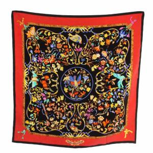 カレ90 Pierres d'Orient et d'Occident 東洋と西洋の宝石 スカーフ