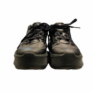 Salomon ×Comme des Garcons レザープラットフォームシューズ 25 ブラック