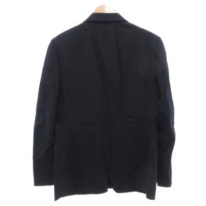 Calvin Klein セットアップ 3P スーツ ジャケット 総裏地 シングル パンツ ベスト 38 紺 ネイビー  /AE