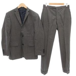 セットアップ スーツ ジャケット 総裏地 シングル パンツ 40 グレー  /AE