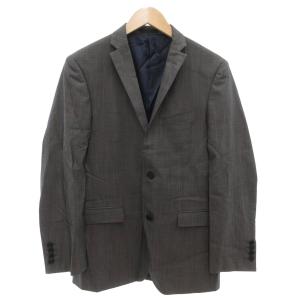 BURBERRY BLACK LABEL セットアップ スーツ ジャケット 総裏地 シングル パンツ 40 グレー  /AE