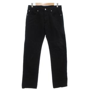 デニムパンツ ジーンズ ストレート W30 黒 ブラック /AE