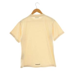670943 バックロゴ刺繍 Tシャツ XS ベージュ /MI OS SH ユニセックス