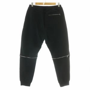 Alexander McQueen スウェットパンツ ジッパー M ブラック
