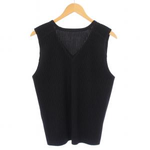 HOMME PLISSE ISSEY MIYAKE BASICS ベスト プルオーバー 2 ブラック