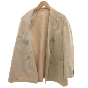 BOGLIOLI テーラードジャケット ブレザー ダブルブレスト 長袖 50 ベージュ  R4302G /BS