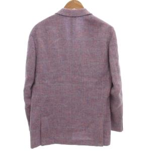 GIANFRANCO FERRE  テーラードジャケット ブレザー チェック 50 紫 パープル EJC552331 /BS