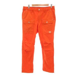ゴルフウエア ウェザーストレッチ イージーパンツ スリムフィット 6 L オレンジ 053-136308