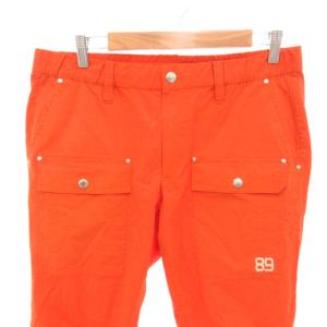 PEARLY GATES ゴルフウエア ウェザーストレッチ イージーパンツ スリムフィット 6 L オレンジ 053-136308