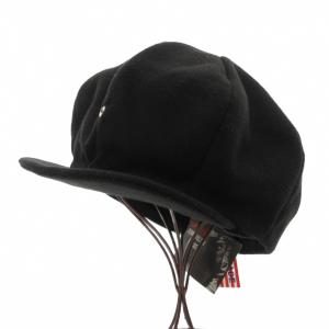 タグ付き USA製 ウール キャスケット 帽子 M 黒 ブラック /FT