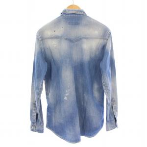 DSQUARED2 Icon Forever Relax Shirt アイコンフォーエバーリラックスシャツ デニム ウエスタン
