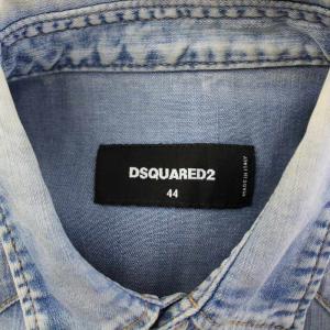 DSQUARED2 Icon Forever Relax Shirt アイコンフォーエバーリラックスシャツ デニム ウエスタン